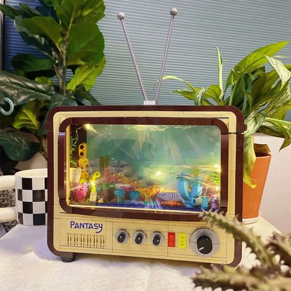 Vintage TV Constructor Kit for Creative Kids