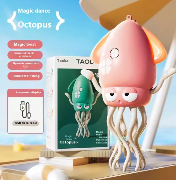 Забавна танцуваща играчка октопод