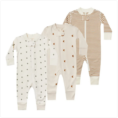 Cactus Stripe Cotton Romper - Newborn Essentials