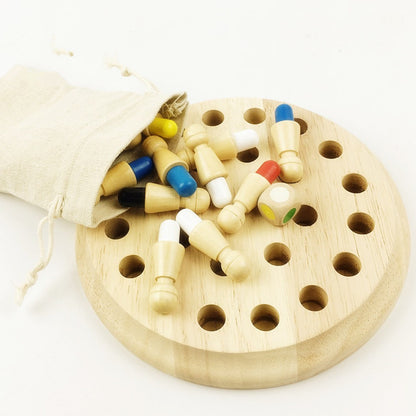 Memory Master Wooden Chess