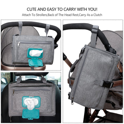 Travel-Friendly Baby Diaper Mat