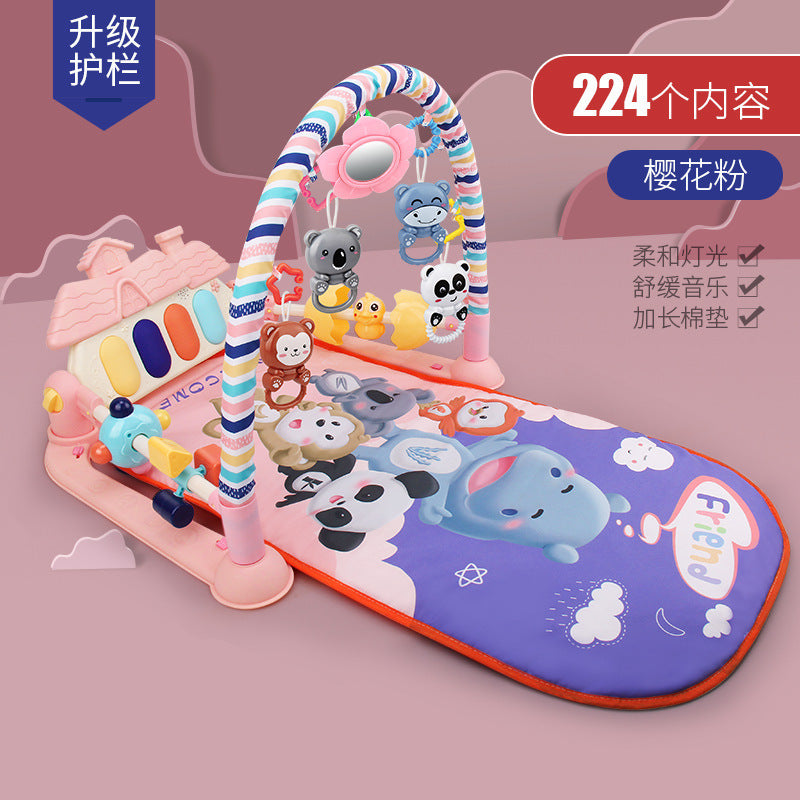 Infant Education Play Mat with Music Lamp