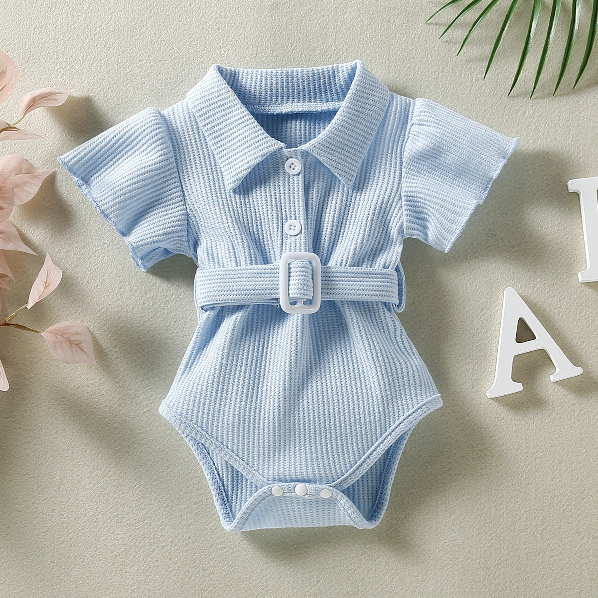 Chic Baby Belted Playsuit