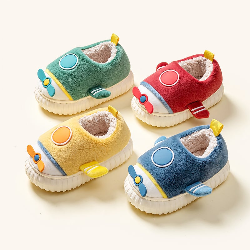 Cartoon Warm Cotton Slippers for Kids