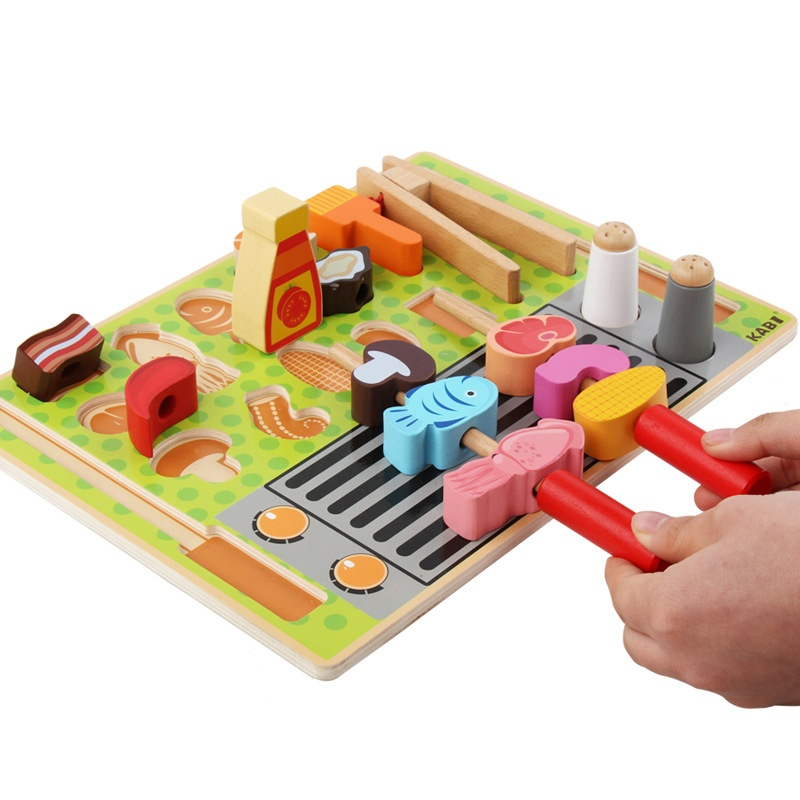 Children's Wooden Tea Time Set