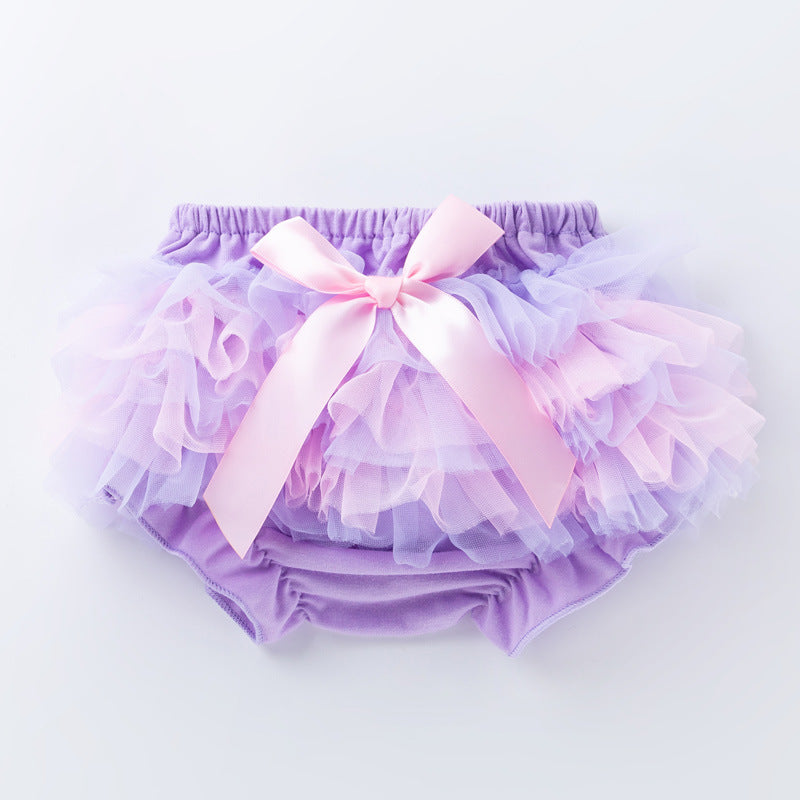 Комплект къси панталони с мрежа Little Princess Casual