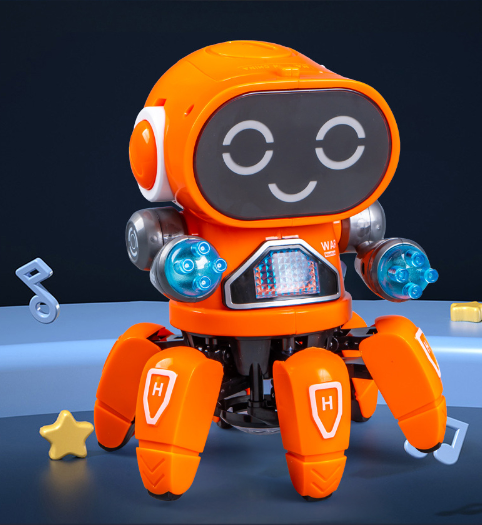 Remote-Controlled Dancing Robot with Smart Features