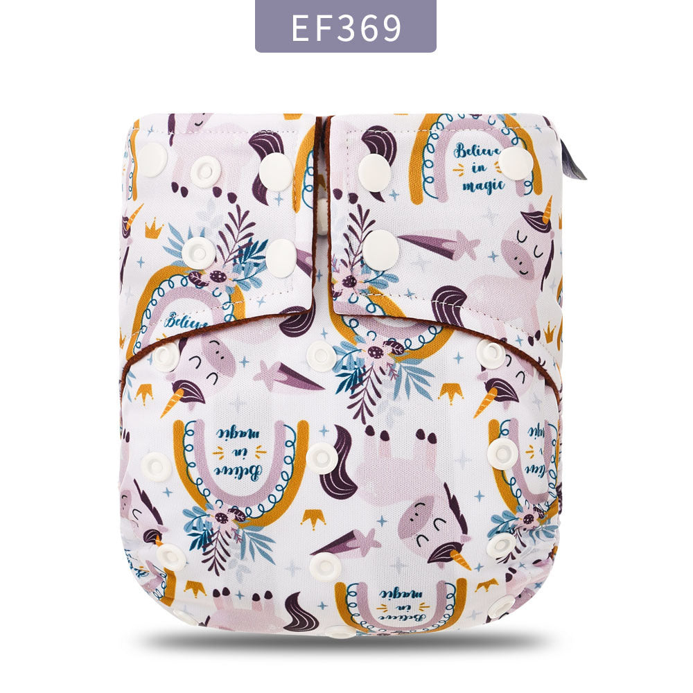Waterproof and Breathable Baby Cloth Diapers