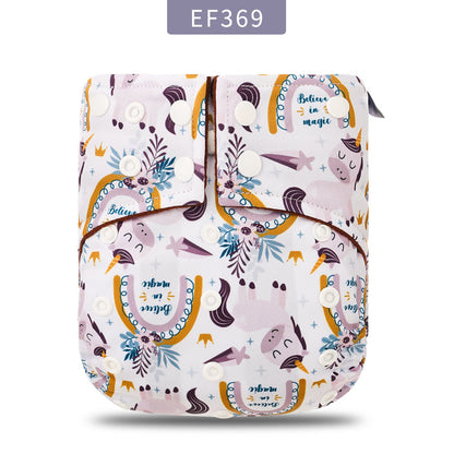Waterproof and Breathable Baby Cloth Diapers