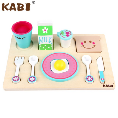 Children's Wooden Tea Time Set