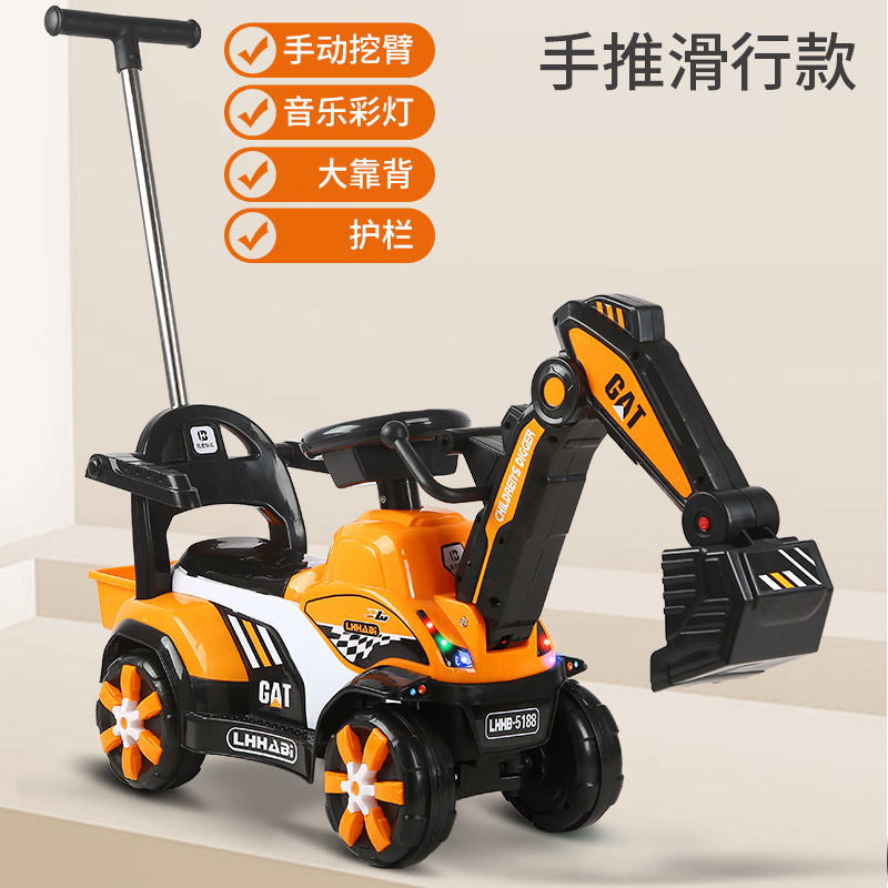 Toddler Electric Excavator Toy 1-3 Years