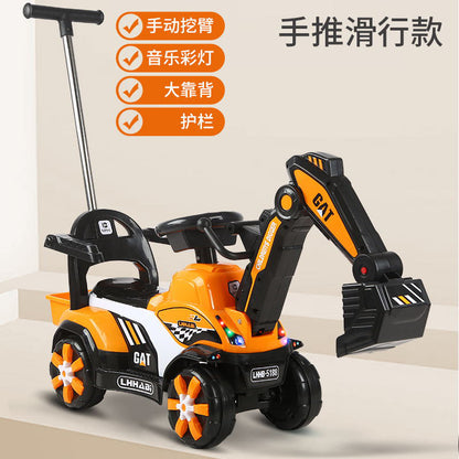 Toddler Electric Excavator Toy 1-3 Years