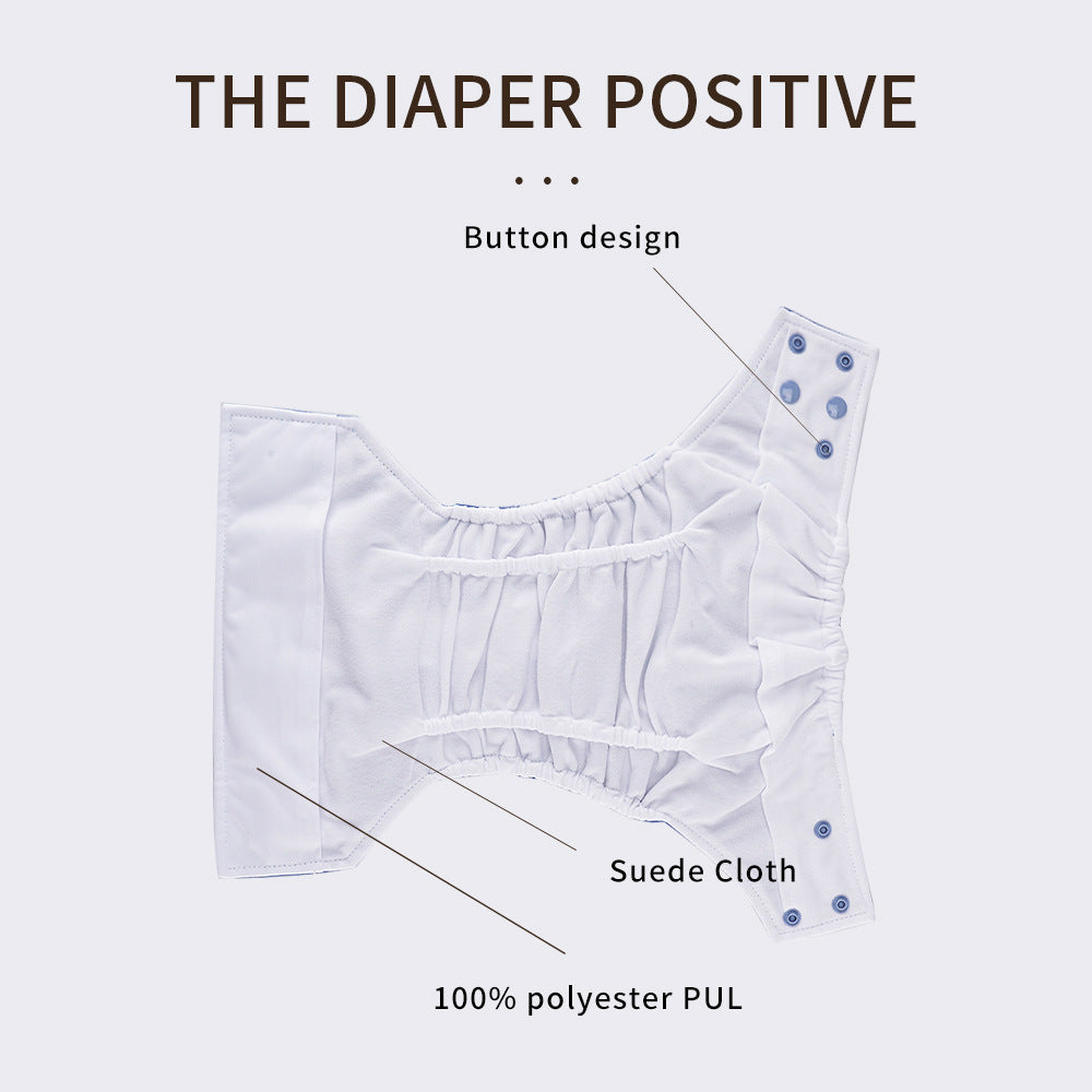 Waterproof and Breathable Baby Cloth Diapers
