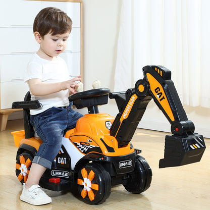 Toddler Electric Excavator Toy 1-3 Years