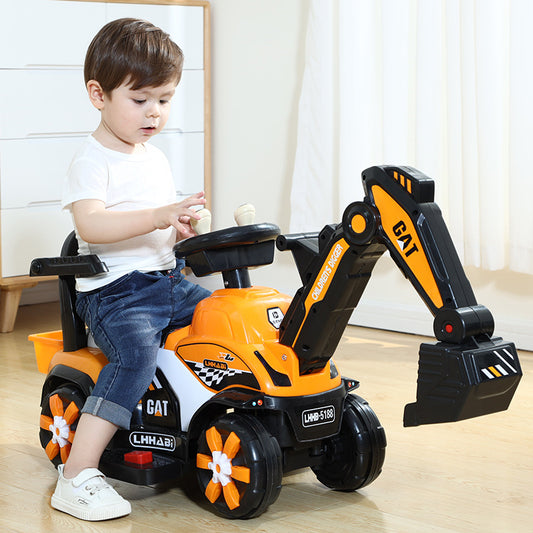 Toddler Electric Excavator Toy 1-3 Years