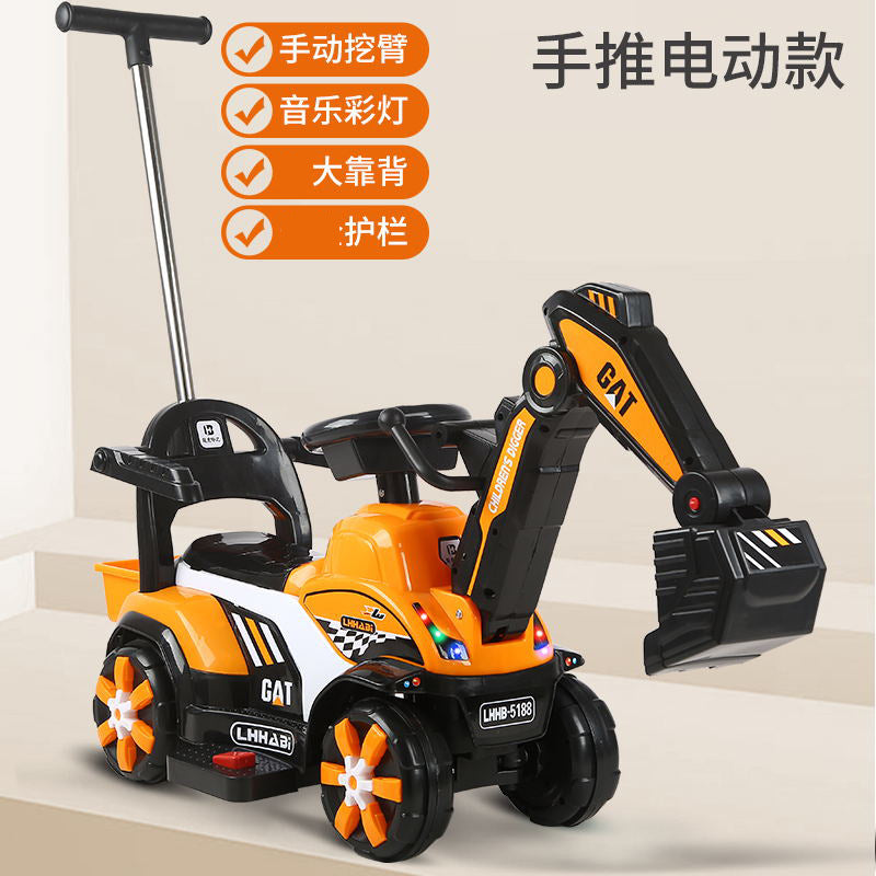 Toddler Electric Excavator Toy 1-3 Years